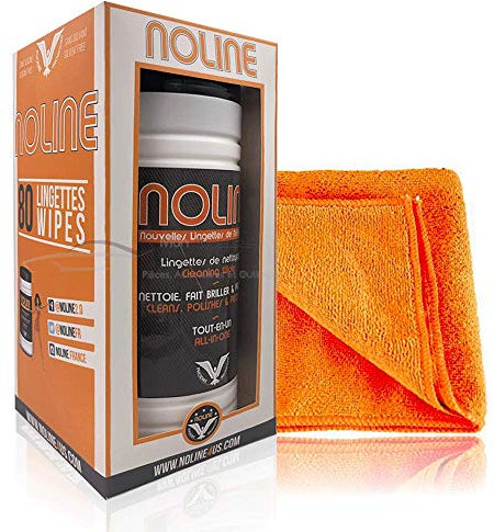 Pack NOLINE 80 Lingettes + Microfibre Premium Offerte