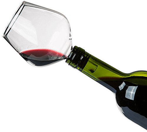 SHOP-STORY - Bouchon de Bouteilles en Forme de Verre à Vin - Fini la buvette au goulot !