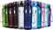 Super Sparrow Botella de Agua Deportiva - 750ml - Sin BPA (Transparente- Azul Metílico)