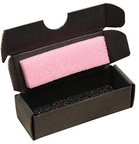 ESD Kleinkomponentenbox – 89 x 32 x 25 mm, ESD-Aufbewahrungsbox, Außentiefe: 3,2 cm, Außentiefe: 32 mm, Außenhöhe – Imperial 1 Zoll, Außenhöhe – metrisch 25 mm, Außenbreite