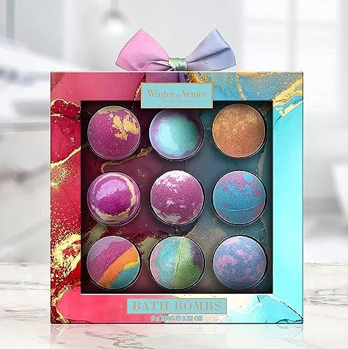 Winter in Venice Winter In Venice Bath Bombs 9 Piece Gift Set