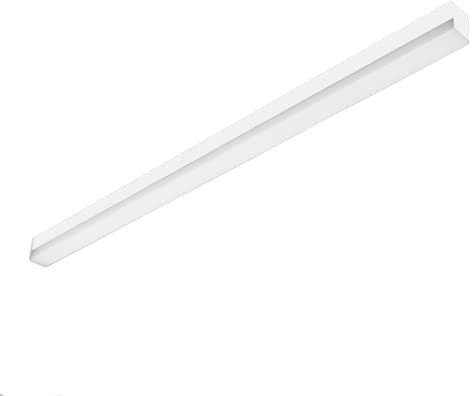 ELG Leuchten Hochwertige LED Pendelleuchte Mit opaler Abdeckung 150cm 43 Watt 5100 Lumen 4000 Kelvin Neutralweiss Inklusive Seilaufhängung Büroleuchte Deckenleuchte Bürobeleuchtung Deckenlampe