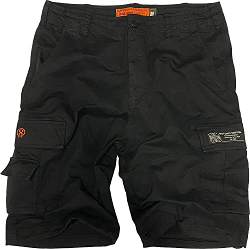 West Coast Choppers WCC CFL Cargo Short- Vintage Black Männer Short schwarz