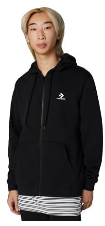 CONVERSE SWEATSHIRT 10024511.UNISEX, SCHWARZ