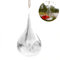 Vase en Verre Suspendu en Forme De Larme pour Plantes Aériennes Décoration Rafraîchissante pour Terrarium