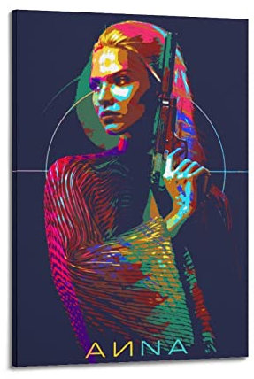 Anna Sasha Luss Poster, dekoratives Gemälde, Leinwand, Wandposter und Kunstdruck, modernes Familienschlafzimmer-Dekor-Poster, 60 x 90 cm