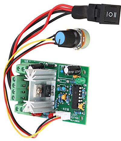 PWM Speed Controller Adjustable Adjustable DC Motor Speed Controller,Speed Controller Reversing Switch DC Variable Speed Controller DC Motor Regler Speed Regulator 5-30V DC