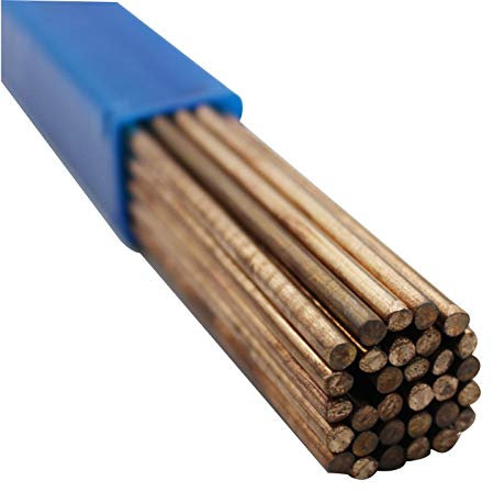 SBTRKT Baguettes de soudage en Laiton et Bronze, 50 pièces, 1.6 à 4mm, Fabrication de matériel de Bricolage Solide et Durable (Color : 4mm x 500mm 50pcs)