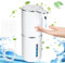 Seifenspender Automatisch, 380ml Elektrischer Seifenspender Wiederaufladbar mit Sensor, 4 einstellbare Stufen, IPX5 Wasserdicht Seifenspender Wandbefestigung für Küche Badezimmer