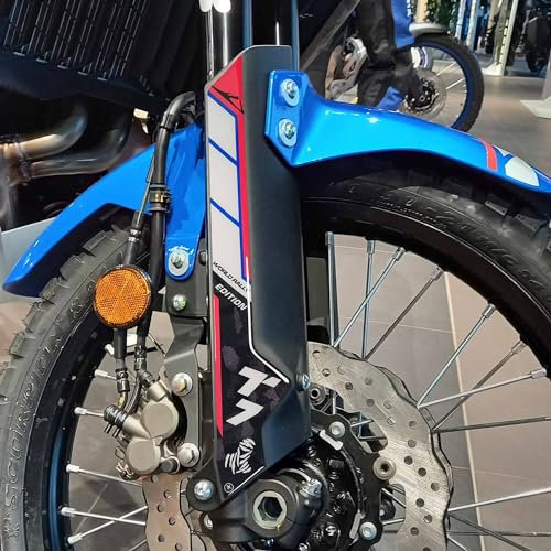 labelbike - Aufkleber Dekorationen und Schutz für Motorrad-Gabelschützer kompatibel mit Yamaha Tenere 700 World Rally