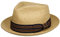 Stetson Chapeau de Raphia Yescott Player Femme/Homme - en Paille d'été Printemps-été Été - XXL (62-63 cm) Nature