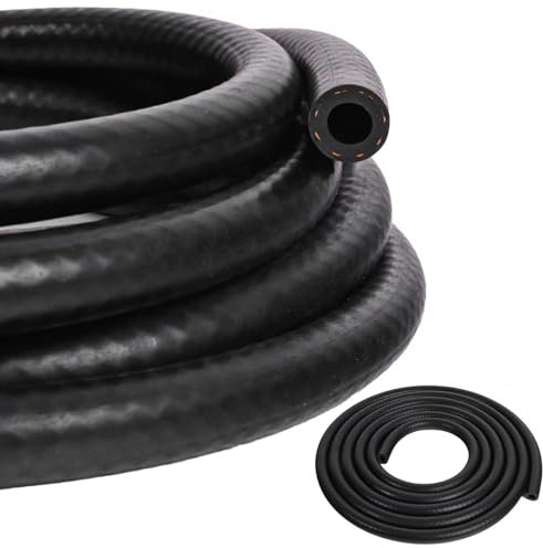 Manguera de gasolina de 3 m, manguera de gas de 16 mm, kit de mangueras de combustible multiuso para motos, tractores, scooters, camiones y motores pequeños.