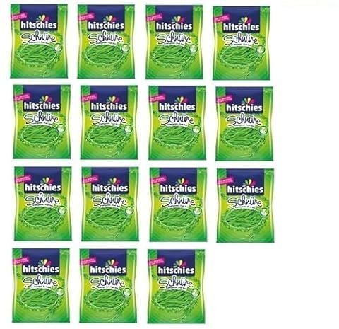 15 Beutel a 125g Hitschies Apfel Schnüre veggie + Space Riegel 45g Gratis von Onlineshop Bormann