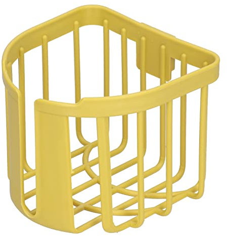 Étagère De Papier Toilette, Boîte De Rangement De Papier Toilette De Grande Capacité, Support Mural en Rouleau De Papier Toilette pour Salle De Bain, Porte-Papier Toilette(Jaune)