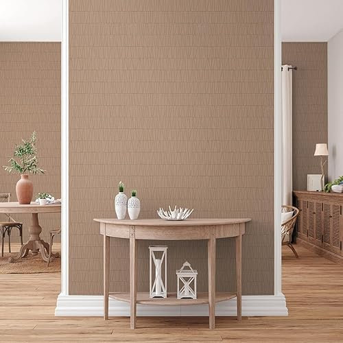 Mattia M1-No.11026 Papier peint non tissé aspect 3D, rose, doré, tadessi, 10,05 m x 0,53 m