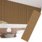 IZODEKOR Vintage 4 Pack Decorative Acoustic Wood Panels 240x60cm