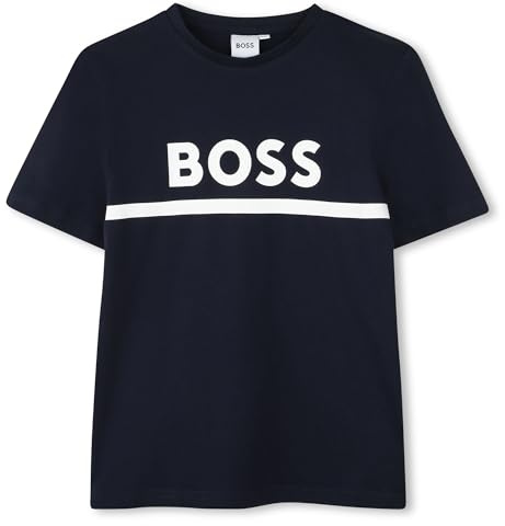 BOSS Kids Logo T-Shirt Infants Navy 8 Years