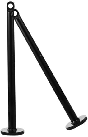 BELLIFFY 2pcs Barbell Rack Weight Plate Rack Loading Pin for Fitness Workout for Weight Plate Bracket and Fitness Pulley Accessories