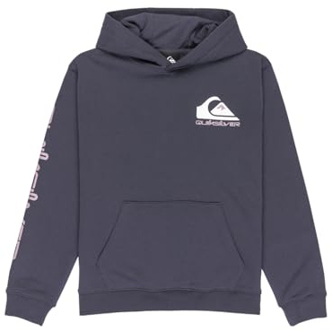 Quiksilver Maglione in Pile Omni Logo Hoodie Nero 14