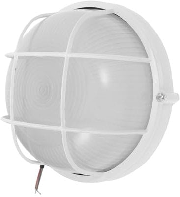 TOPPERFUN Sauna Leuchte Glas Aluminium Dampfbad Wandleuchte Rund Saunaraum Deckenlampe Hitzebeständig Feuchtigkeitsresistent Für Sauna Keller Schächte