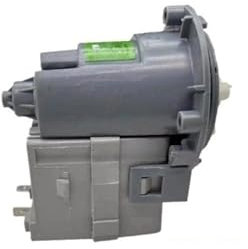 Aqkhougty Pompa di Scarico for Lavatrice, Compatibile con Samsung la Pompa di Scarico for Lavatrice a Tamburo B40-3 B40-5 B40-6 Motore di Scarico DC31-00054E Motore(B40-5)