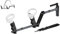 Lokyoyo Pistola de realidad virtual para Quest 3S/3/2, VR Gunstock para Quest 2 mango de controlador de disparo, accesorios de juego VRShooting Quest 2, rifle magnético, con correas de hombro (para 2