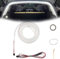 Dynamic Flowing Car Trunk Light Strip, Automatischer Sensor Tail Box Light Strip, Flexible Silikon LED Streifen Licht Für Auto Kofferraum Innenbeleuchtung Dekoration (White 2m)