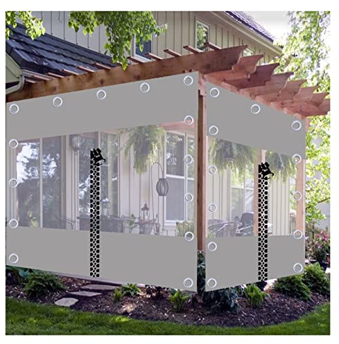 Wasserdichte Pergola-Abdeckung, staubdicht, mit Reißverschluss, Gartenpavillon-Schutz für Gewächshaus und Garage, Pflanzendämmung, 1 x 1,5 m