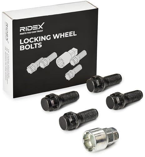 RIDEX 100092L0006 4x Bulloni antifurto Anteriore Posteriore Compatibilità con BMW 1 Hatchback F20