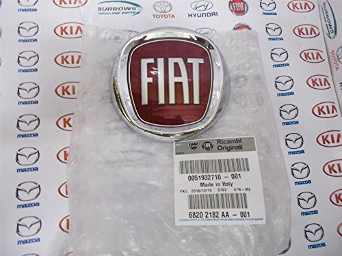 Genuine Fiat 51932710 Logo Fiat per500 Paraurti Anteriore, per Fiat 500 Stemma – 51932710