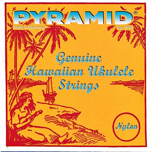Pyramid - Juego de 4 cuerdas de nailon para ukelele soprano estándar
