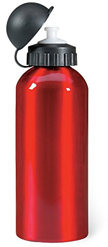 Gourde en métal 600 ml - Rouge
