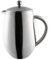 Grunwerg Café Olé BFD-08S cafetière ronde à double paroi en acier inoxydable 18/10 – fini satiné, 8 demi-tasses, 1 Liter