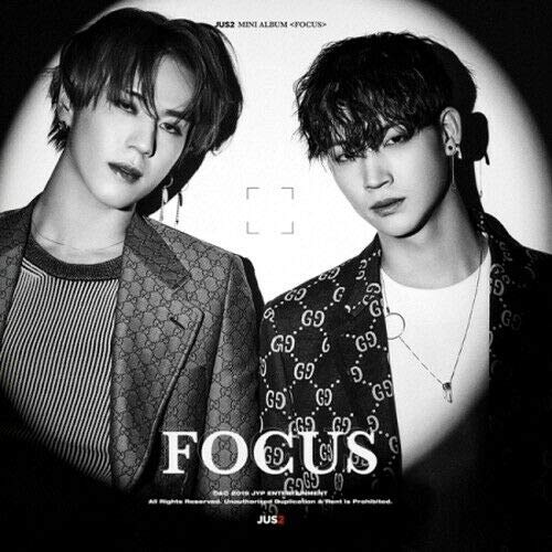 JUS2 GOT7 Unit [Focus] Mini Album B Ver CD+1p Lyrics Poster/On+84p PhotoBook+2p PhotoCard+1p Unit PhotoCard+Accordion Book+Tracking K-POP Sealed