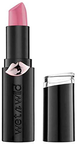 Wet n Wild, Megalast Lipstick, langanhaltender reuchtigkeitsspendender matter Lippenstift, extra feine Formel mit Mikrokügelchen, natürliche Extrakte, Coenzym Q10, Vitamin A & E, Mauve Outta Here
