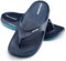 Aqua Speed ALCANO Sandali da Bagno | Uomini | Donne | Separatori per Dita dei Piedi Antiscivolo | Sandali da Doccia | ALCANO - Blu | Taglia: 38