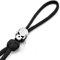 Playstala Punisher Schädelform Messer Perle Titan Lanyard Paracord Perlen für Messer Reißverschluss Pull 550 Paracord Lanyard Perlen Anhänge