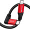 RIITOP Oculus Link Cable 10FT 3m 10Gbps, USB 3.1 C to C Cable Right Angled with Emarker, up to 100W PD Charging, 4K Video Output, 10Gbps Data Transfer, for Oculus Quest 2, USB-C Monitor Display