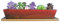 Vasi per piante grasse in ceramica, contenitori per piante da fiori rettangolari lunghi con vassoi, fioriera per bonsai di cactus poco profonda con drenaggio