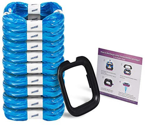 Recharges de litière compatibles avec Votre Cartouche de Recharge de litière (Lot de 9)