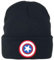 CAPTAIN AMERICA Logo Unisex Mütze schwarz one size