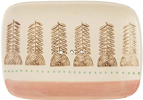 Porte savon en grès Retro