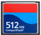 512 MB CompactFlash Card SDCFB-512-A10 CF Typ I Karte