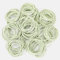 200pcs White Natural Rubber Elastic Bands Heavy Duty Bands for Hair Home, Pens, Catapults, Bills, Bank Paper, Office Supplies(38mm)