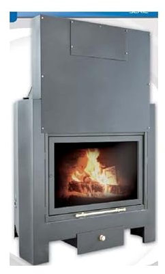 Chimenea de leña serie Valle mod. 180, Estufa Leña Interior
