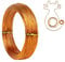 18 Gauge 1mm Aluminum Craft Wire, 165 Feet Bendable Metal Wire for Bonsai Training, Sculpting, Bike Modelling Skeleton Crafting Floral Making, Jewelry Making, Gardening and Wrapping (Dark Gold)