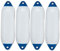 art pesca Set mit 4 verschiedenen Größen F0 F1 F2 F3 MAJONI für Boot und Schlauchboot Boote (21 x 62)
