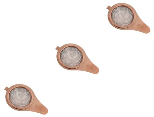 HEMOTON 3 Piezas Fuga De Té Colador Chino Colador De Té Acero Inoxidable Café