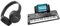 JBL Tune 660NC Wireless Over-Ear Bluetooth Headphones with active noise cancellation, in black & RockJam 49 Key Keyboard Piano with Power Supply, Sheet Music Stand, Piano Note Stickers