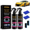 High Protection 3in1 Nano Spray, 300 ml Auto Keramikversiegelung, Car Coating, Scratch Repairing (2 Stücke)